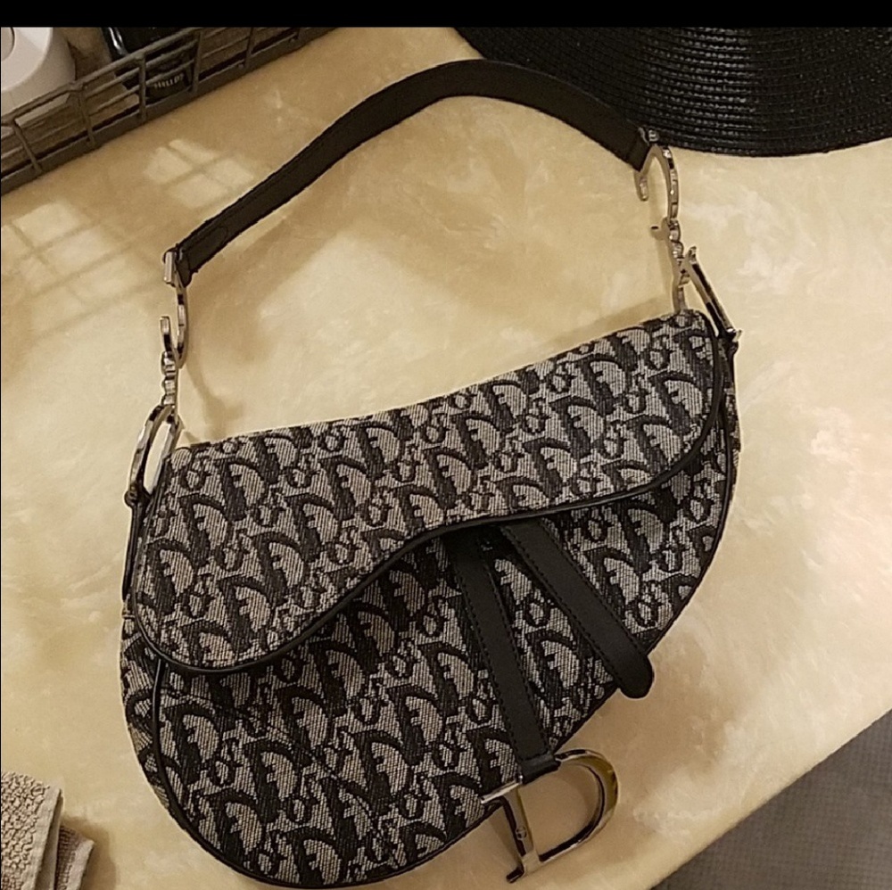 Dior Monogram Saddle Bag